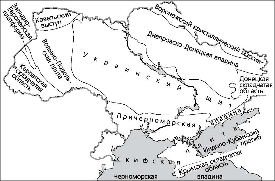 Карта причерноморья географическая