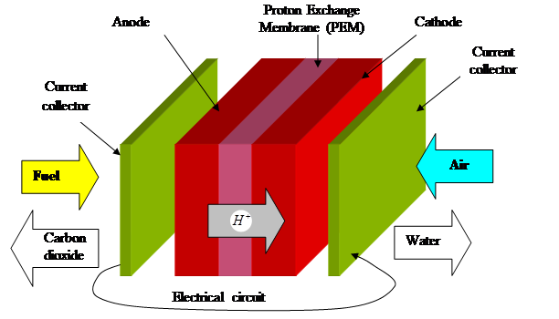 Design of micro Direct Methanol Fuel Cell DFMC