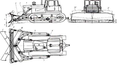 Карта смазки бульдозера т 130