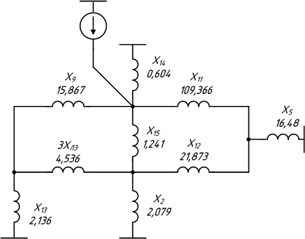 Автотрансформатора схема замещения нулевой последовательности