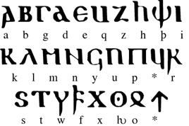 The Development of the Germanic Script