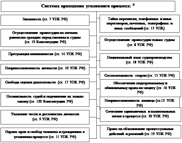 Характеристика уголовно процессуального кодекса