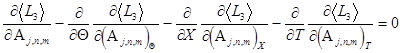 Triple-wave ensembles in a thin cylindrical shell