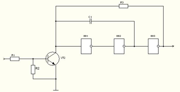 Умножитель частоты импульсов схема