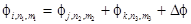 Triple-wave ensembles in a thin cylindrical shell