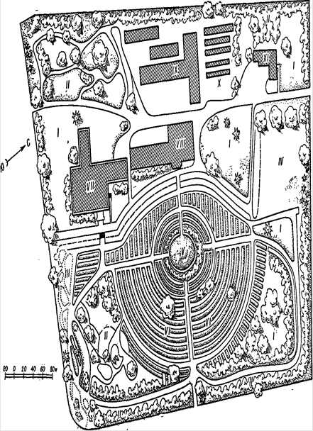 План ботанического сада в минске